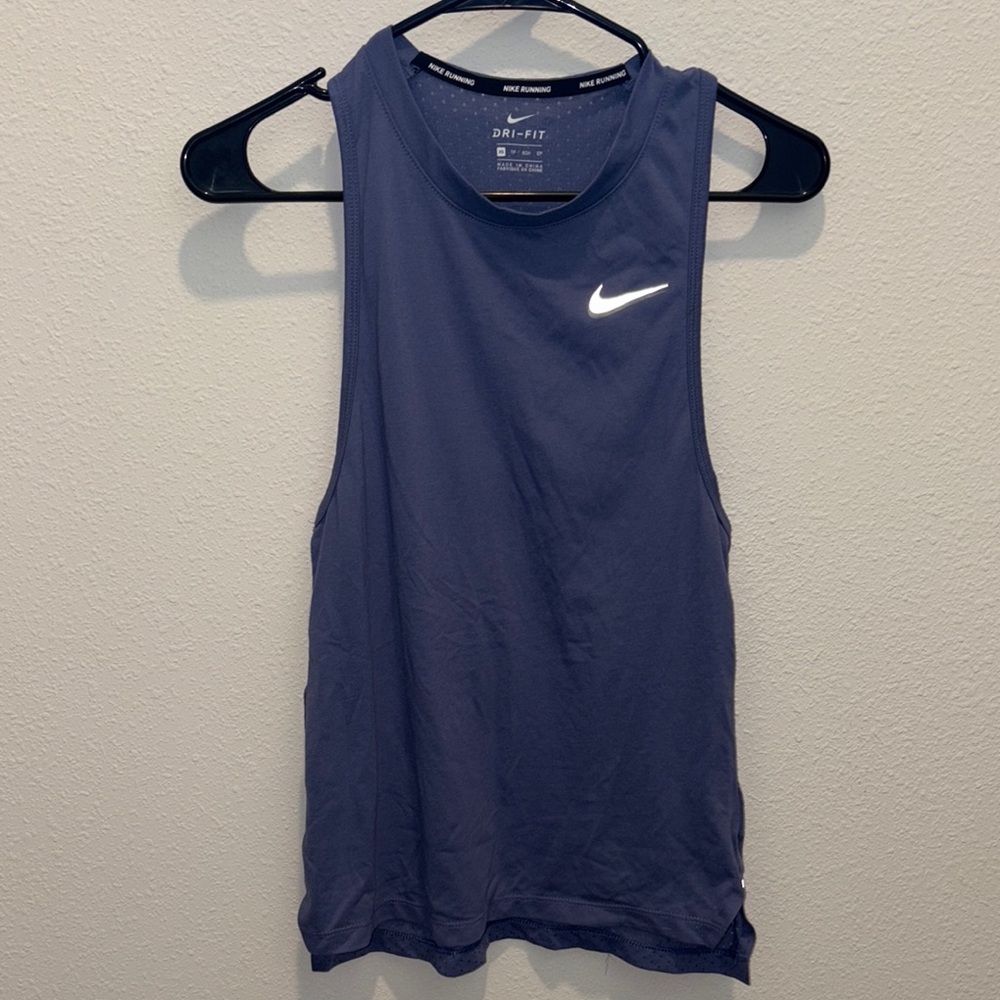 Nike Dri-FIT Navy Tank Top